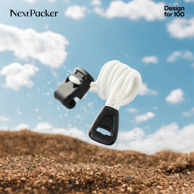 NextPacker防盗绳扣行李箱挂扣背包扣防割绳户外旅行水瓶固定绑带