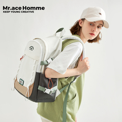 mrace时光信箱 创意双肩包女高颜值书包初中学生大容量电脑背包男