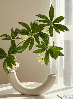 仿真花仿真绿植植物室内家居摆件设客厅办公桌装饰假花花瓶插花