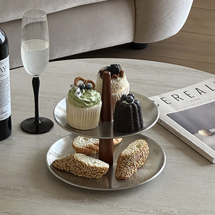 甜品台展示架糕点摆盘下午茶托盘蛋糕展示架点心架子多层首饰托盘