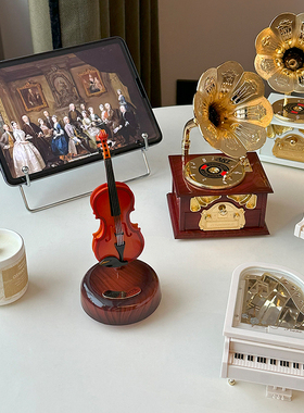 新家的100个快递八音盒复古音乐盒生日礼物高级感桌面装饰摆件