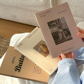 北欧简约ins假书仿真书装 饰书 饰品摆件书柜书房样板房书本桌面装