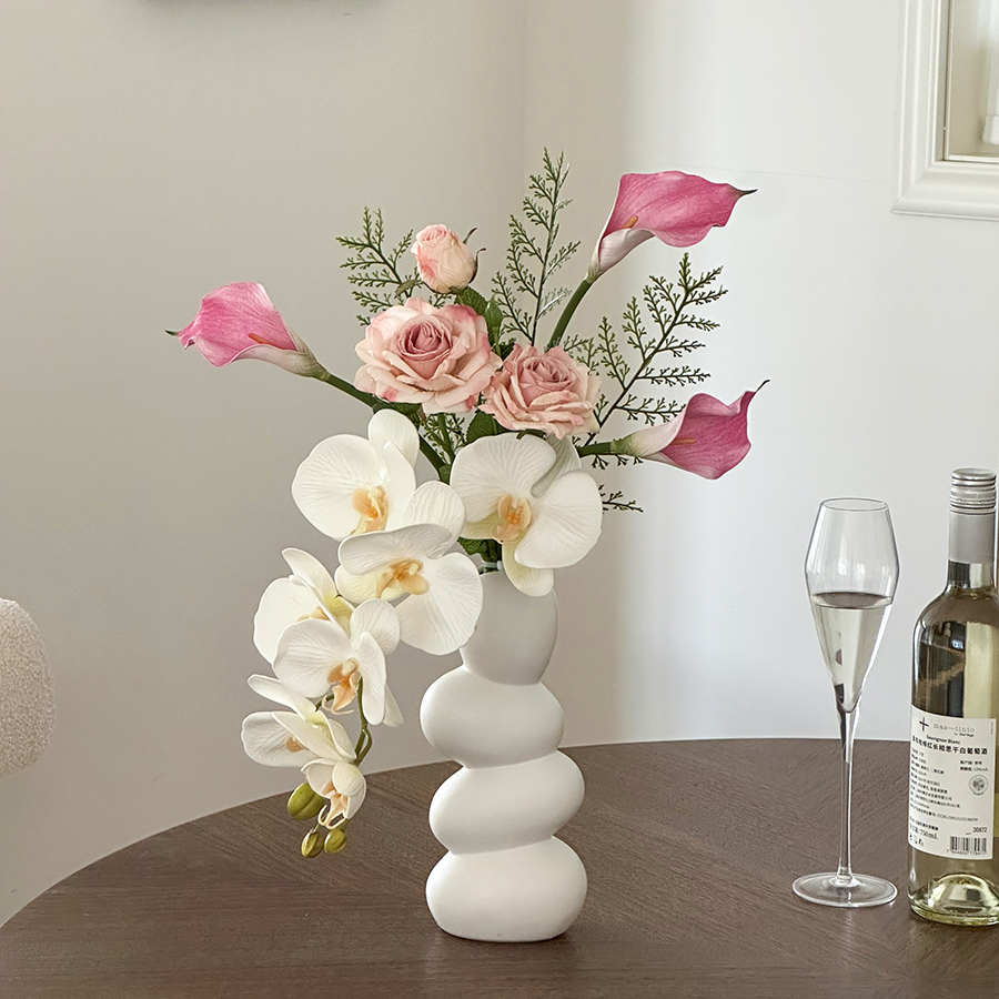 假花仿真花摆设高级感逼真手捧花花艺花束餐桌花摆花家居桌面摆件