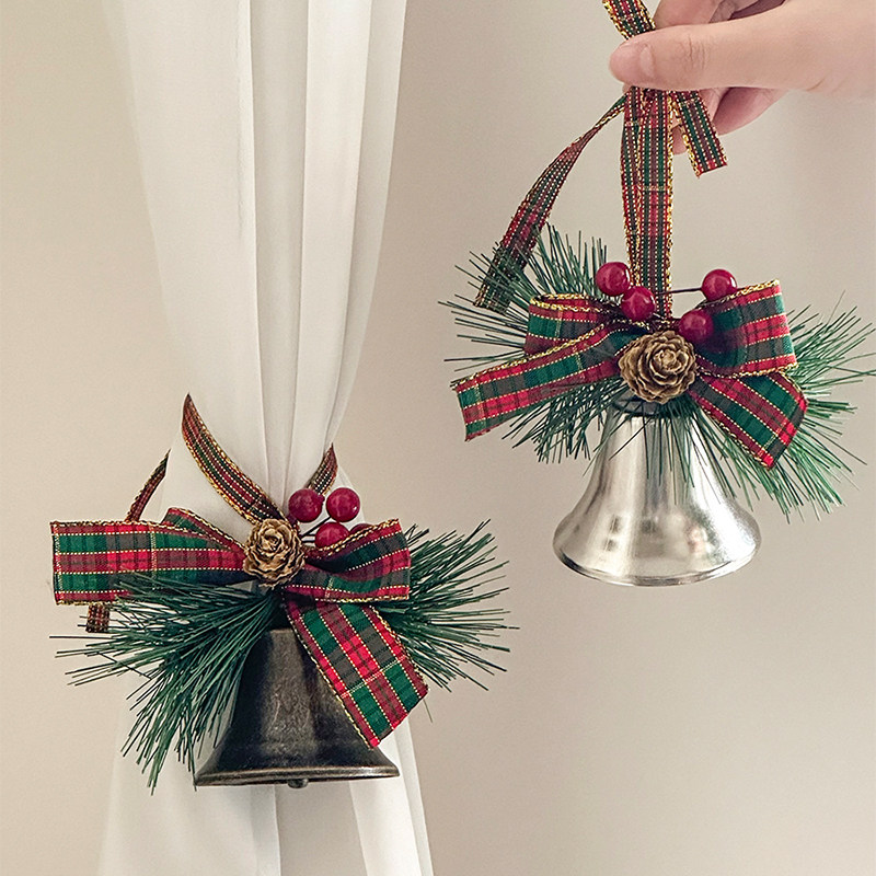 新年装饰窗帘绑带挂饰春节蝴蝶结铃铛小挂件门挂节日氛围布置道具,居家布艺,窗帘绑带,淘宝优惠券,粉丝福利购,淘宝优惠卷