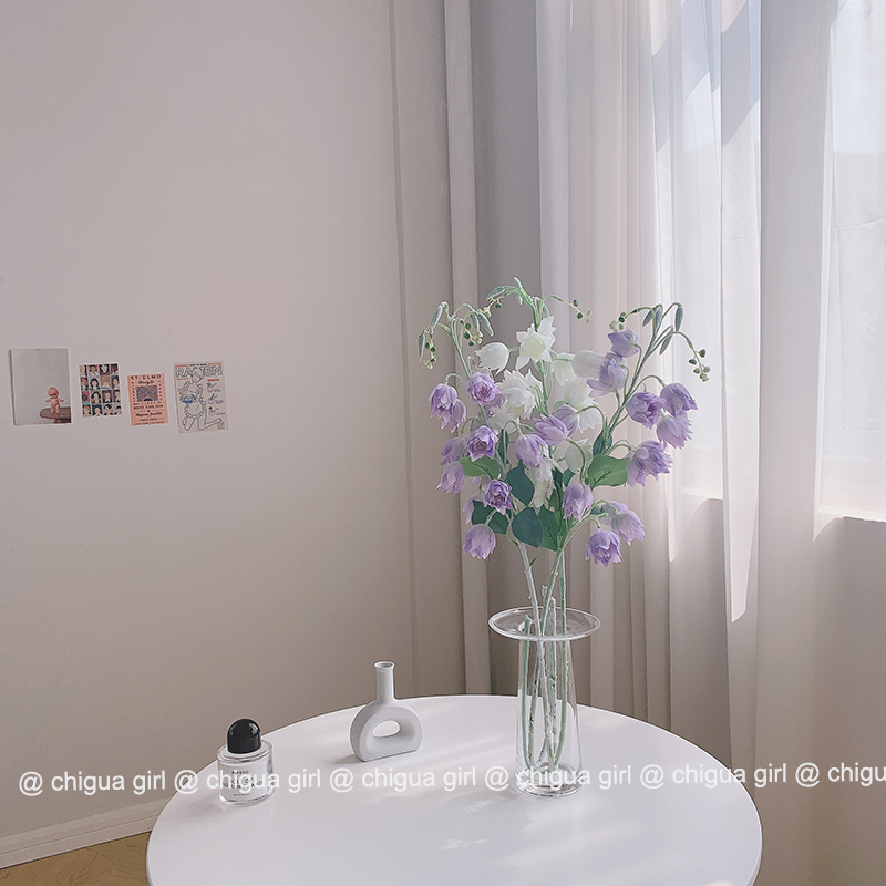 ins简约仿真花 铃兰花假花摆设家居装饰花束客厅卧室摆件拍照道具