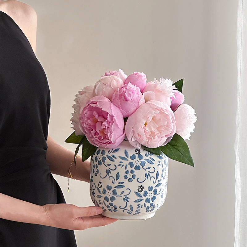 轻奢高品质仿真花芍药