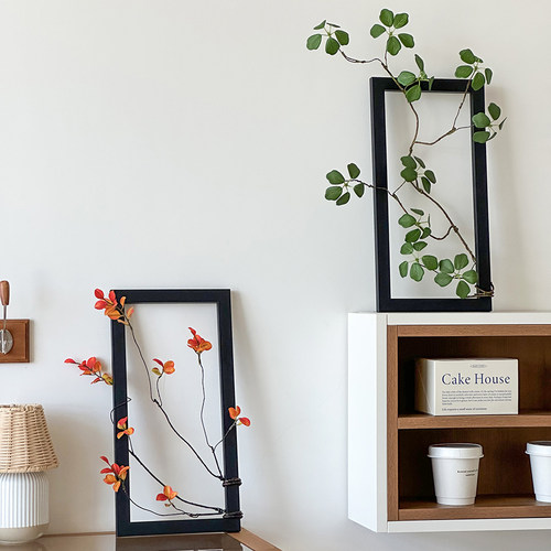 手工diy相框摆设客厅玄关柜子装饰品高级感桌面摆件创意拍照道具