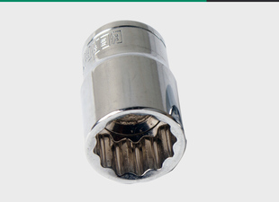 32mm汽修汽保机修工具 2寸12.5mm梅花短套筒8 12角梅花套筒头子