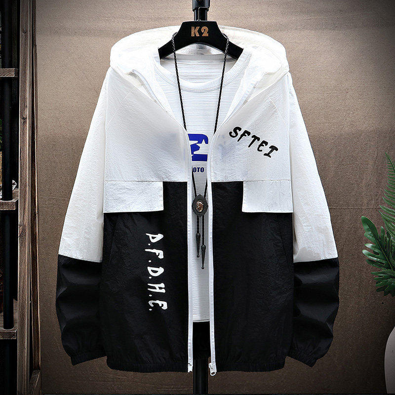 防晒衣男士夏季透气新款衣服超薄款冰丝百搭夹克外套男HS2188-P25,男装夹克,星座509