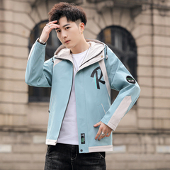 Men's coat new spring Korean fashion versatile tooling Baseball Jacket