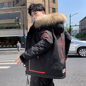 新款棉衣男士冬季外套工装棉服韩版加厚潮流棉袄V234-P120图片