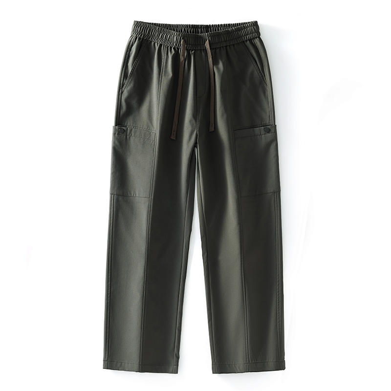 美式加厚工装裤男宽松直筒伞兵裤秋冬休闲长裤Z9856-P45/加绒P55，男装工装外套，星座509
