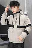 男士外套冬季韩版潮流工装潮牌棉衣青春棉服加厚棉袄冬装M97-P65，男装棉衣，星座509
