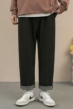 九分牛仔裤男士2023春季新款直筒阔腿裤宽松ins男潮流款Z336-P35，男装牛仔裤，星座509