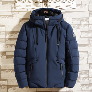 男士棉衣加厚外套2021新款冬天外穿棉袄冬装有带帽子棉服F611-P55图片