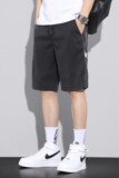 夏季薄款牛仔短裤子男士宽松运动冰丝休闲五分裤男Z8862-P40，男装休闲裤，星座509