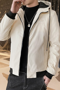 连帽棒球服男生2021新款秋季潮流外套夹克上衣服H101-P45/加绒P55图片