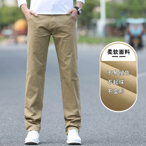 货足休闲裤子男士2025新款男款秋款男生西裤秋款长裤子K819-P35图片