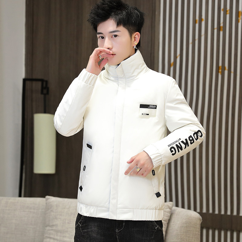 棉衣男士冬季外套新款潮流加厚羽绒棉服工装棉袄冬装潮DS606-P85图片