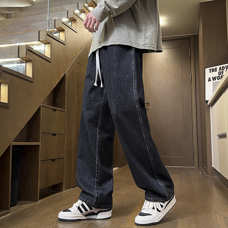 潮牌牛仔裤男款秋季宽松直筒长裤ins潮流高街时尚休闲裤Z336-P35,男装牛仔裤,星座509 潮牌牛仔裤男款秋季宽松直筒长裤ins潮流高街时尚休闲裤Z336-P35,男装牛仔裤,星座509