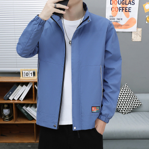 休闲外套男士立领休闲宽松简约夹克秋季新款潮牌上衣服XS2031-P40