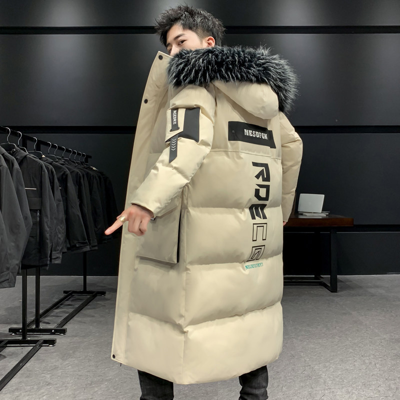 青少年羽绒棉服男外套冬季中长款棉衣保暖棉袄冬装DS605-P155图片