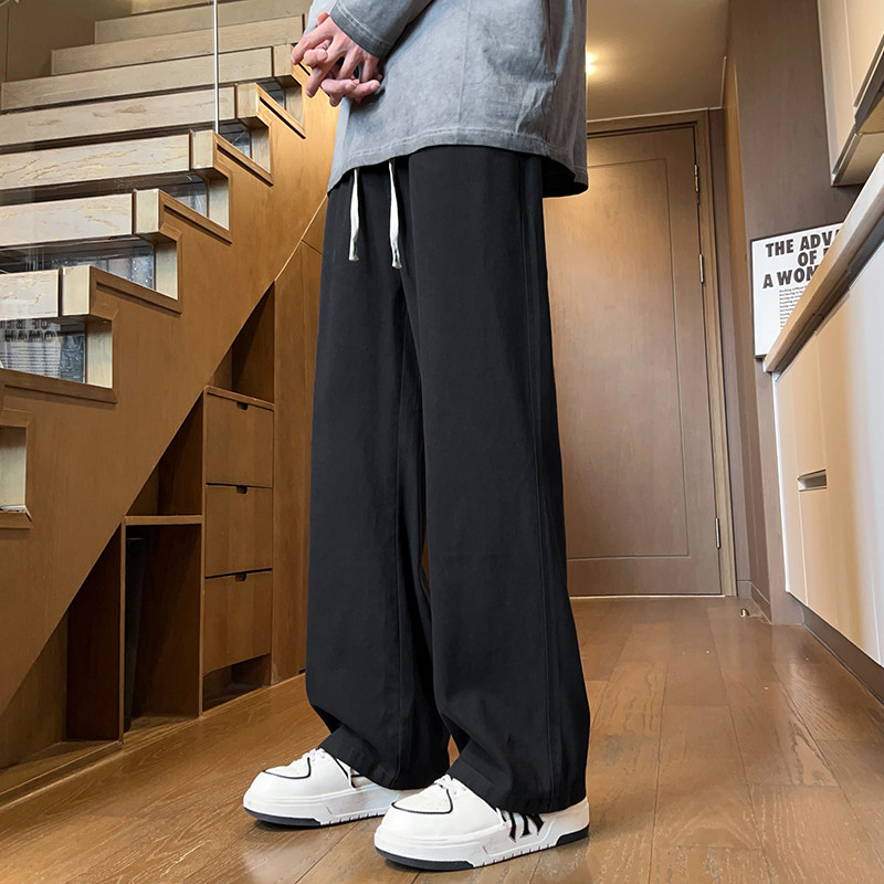 男士美式工装休闲裤2024新款秋季宽松直筒西裤长裤子男Z2329-P50,男装休闲裤,星座509