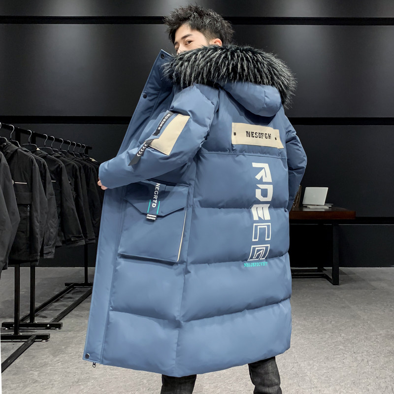 冬季新品男士中长款棉衣加厚潮牌韩版潮流棉服外套棉袄DS605-P155图片