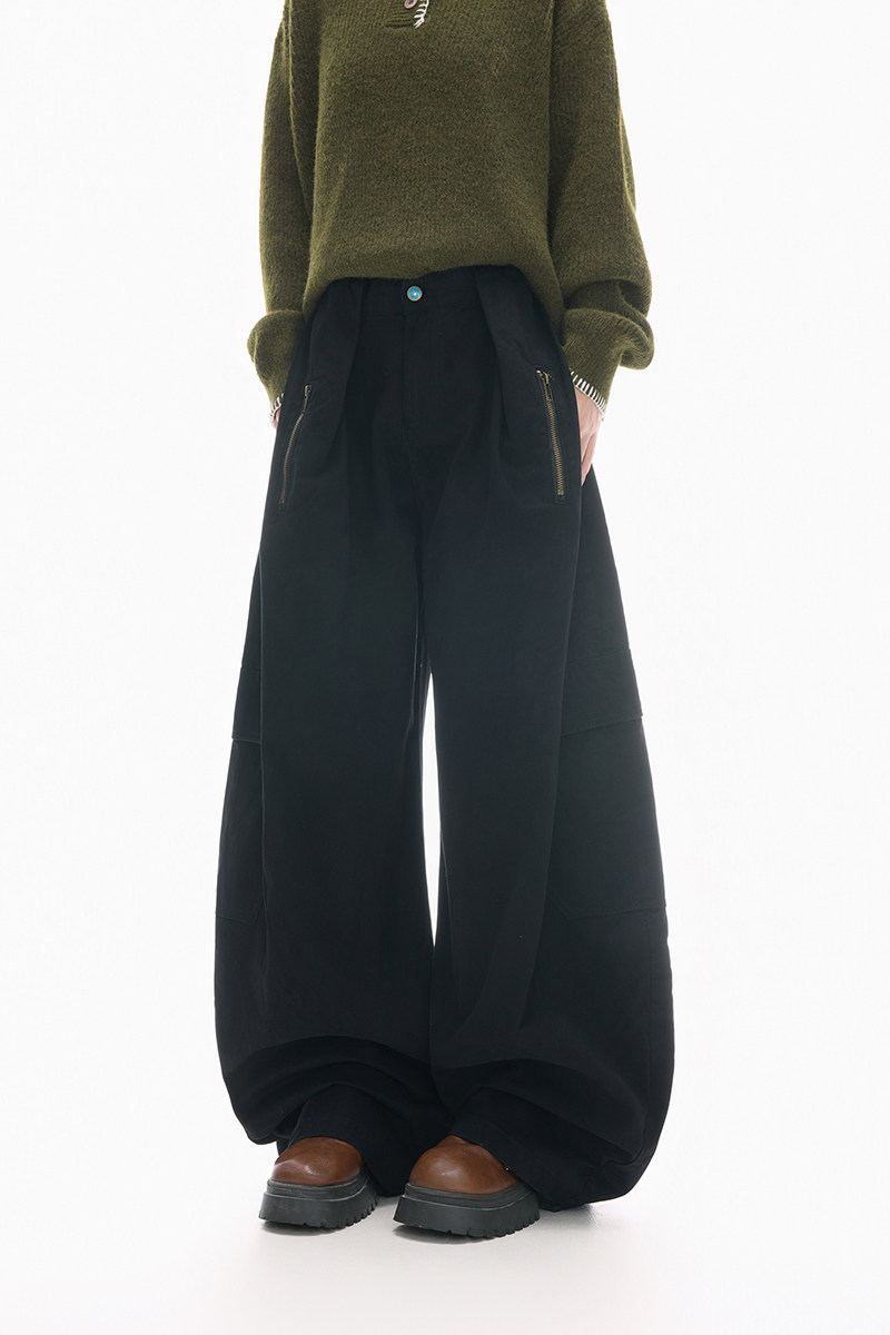 美式军绿色伞兵裤工装裤男女宽松阔腿裤休闲爵士舞裤子YD9074-P80,男装工装外套,星座509