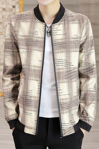 男士外套2021春季夹克韩版修身款潮流休闲薄款棒球服男HS316-P30
