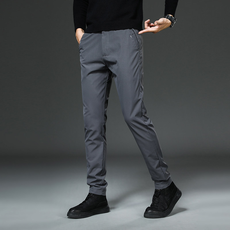 男装休闲裤男士西裤直筒男裤长裤子男2026新款秋冬款C9118中厚P35，男装休闲裤，星座509
