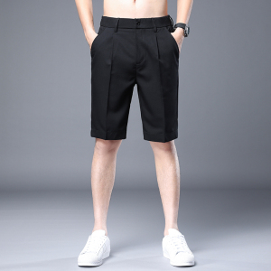 西装短裤男外穿韩版潮流宽松休闲五分裤夏季舒适潮牌insZ612-P40图片