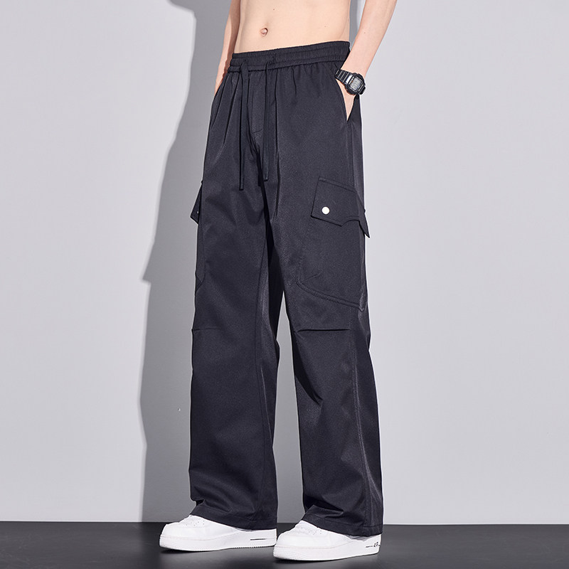 休闲美式直筒工装裤男士2026秋冬薄款伞兵cleanfit裤子Z2521-P40,男装工装外套,星座509