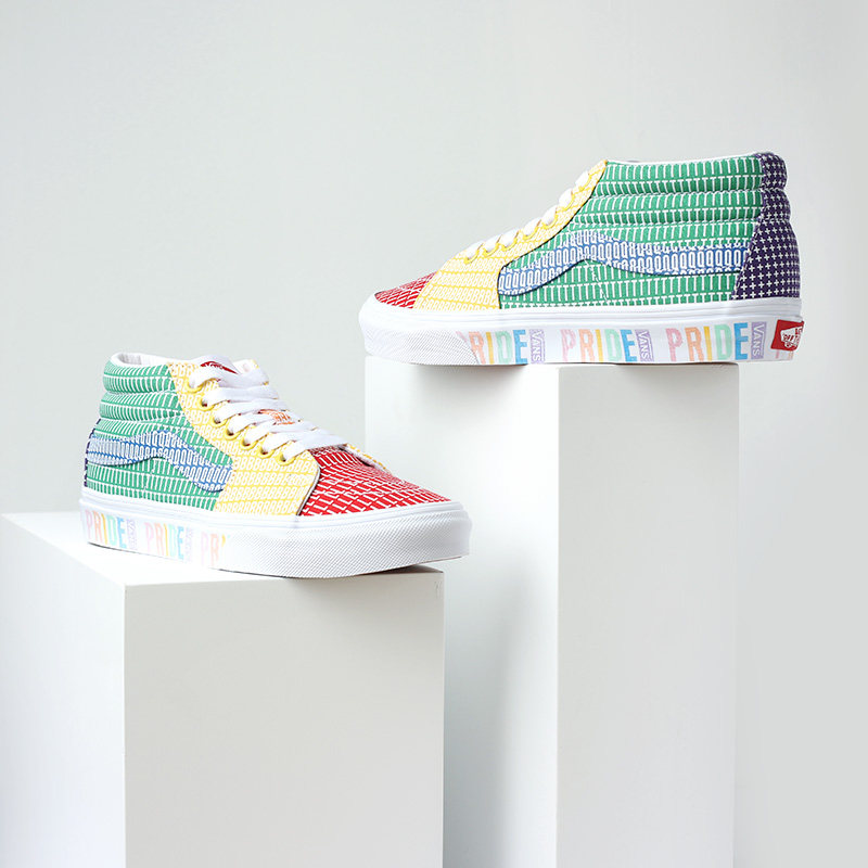 vans orange authentic