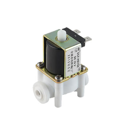 HSY4K鸿辉新款2分3分快接常开净水器纯水机电磁阀DC24V12V通用