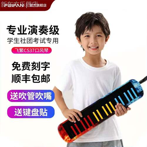 FEIFAN32键37键口风琴小学生专用儿童初学者成人飞繁专业演奏乐器