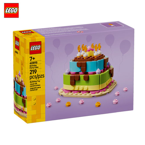 LEGO乐高40815LE生日派对蛋糕