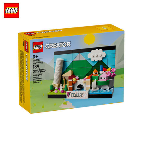 LEGO乐高创意城市明信片