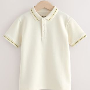 男童大男孩舒适短袖 新品 Polo衫 亲子装 英国Next正品 25秋季