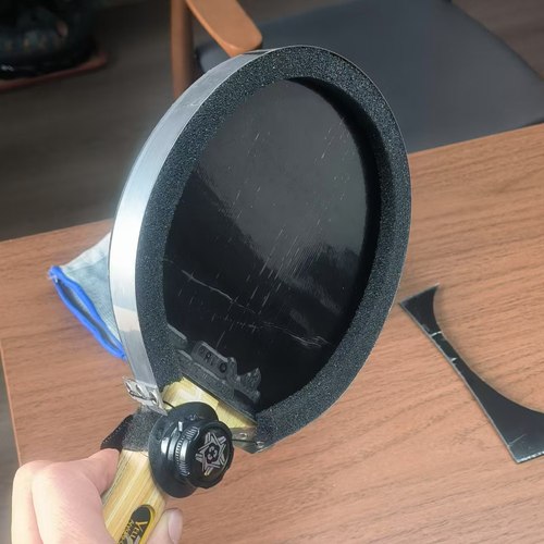 弓刀乒乓球胶皮切割DIY切割器