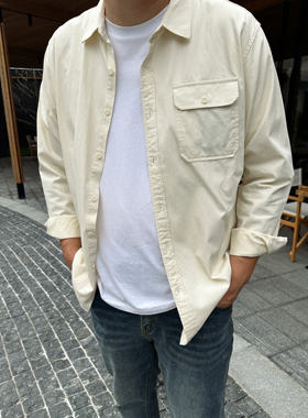 大依无忧士长袖休闲衬衫衬衣