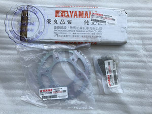 摩托车飞致150原厂套链 YS150链轮 飞致150大小飞 YS三件套