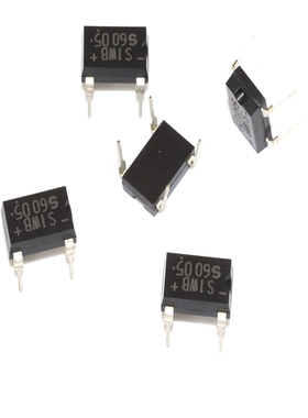 原装进口S1WB60 S1WBS60 DIP4直插 SOP4 1A 600V 整流桥/桥堆