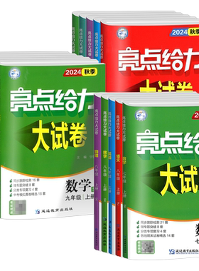 江苏专用亮点给力大试卷