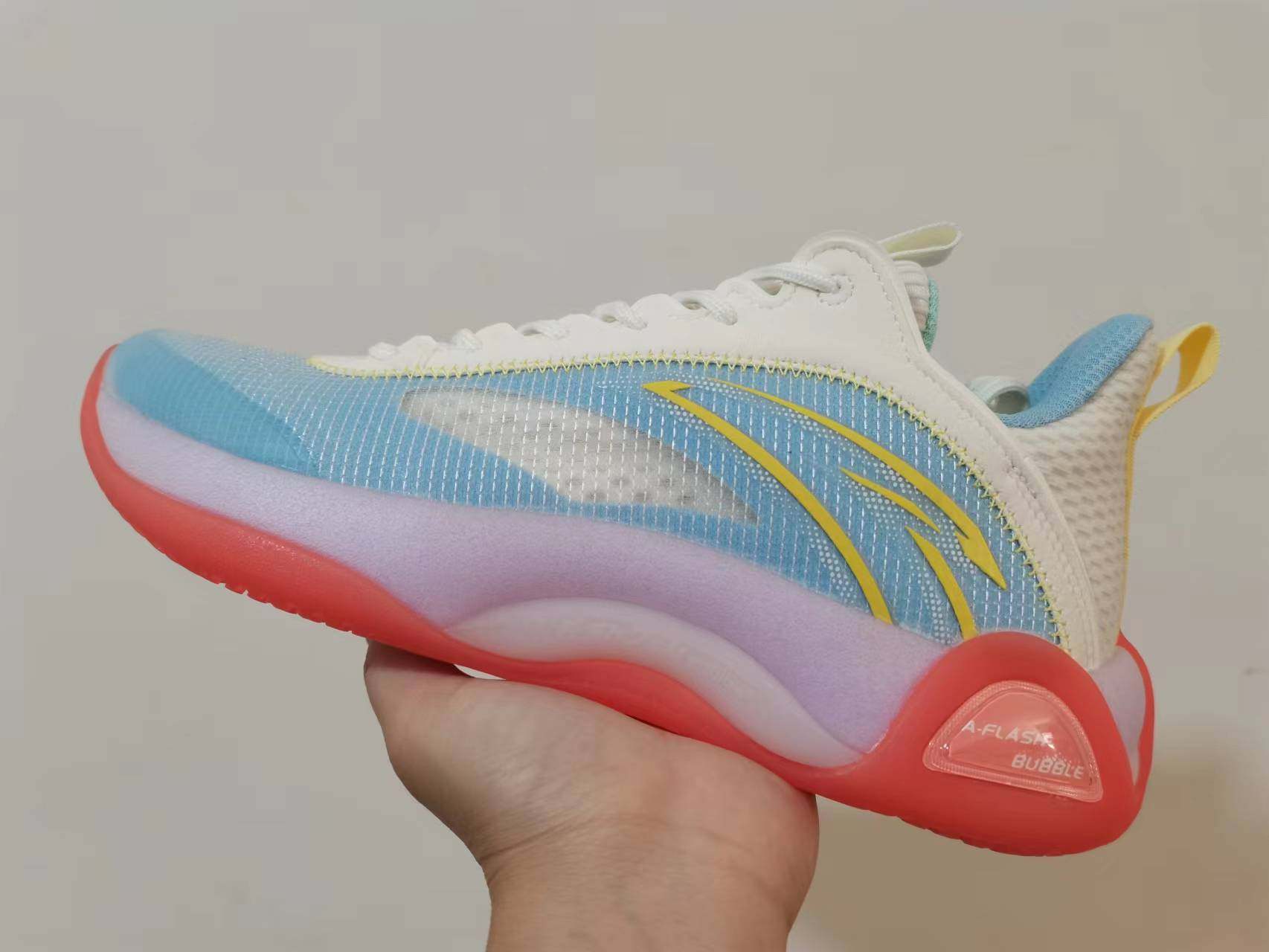 安踏水泥泡泡2丨篮球鞋男2022夏季新款实战低帮耐磨透气运动鞋男