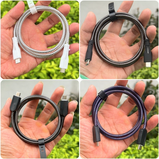 iPhone16 pro 缠绕绳 苹果17 max数据线保护套保护线原装