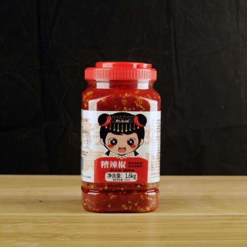 黔小妹1.6kg糟辣椒家用商用
