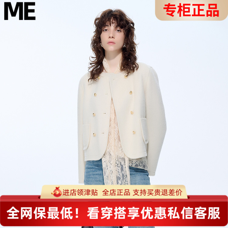ME FOREVER真我永恒2024冬款大衣短款大衣2441A51011吊1999