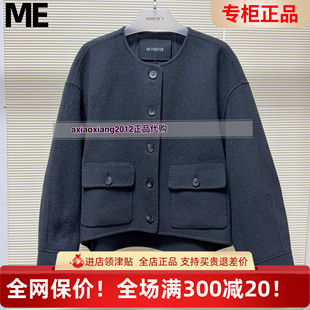 真我永恒2024冬短款 100%绵羊毛外套双面呢2441A51010吊1799