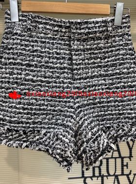 真我永恒冬季小香风短裤厚款2245C11180吊牌699